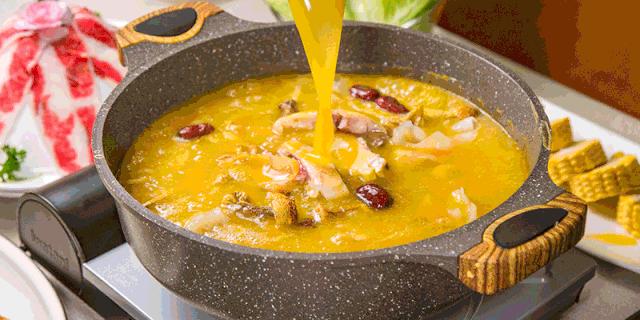 降温了适合吃点什么,一锅鲜香软嫩的花胶鸡火锅