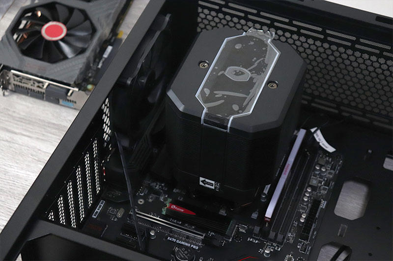 酷冷至尊暴雪t620散热效果,酷冷至尊t620m黑武士散热器