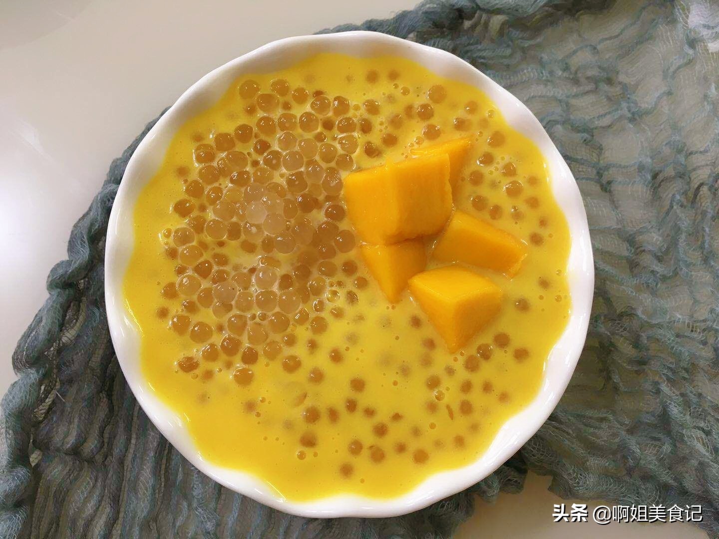 适合冬天吃的西米做法,西米最简单的做法教程