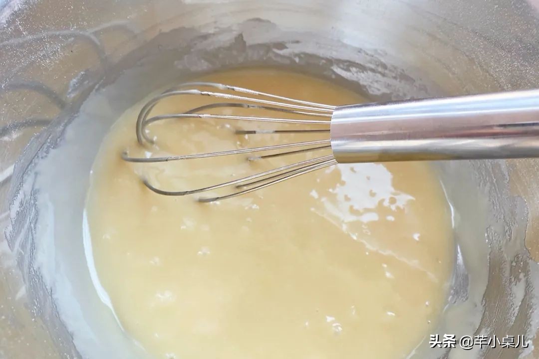 古早蛋糕慢速教程,八寸古早戚风蛋糕翻车