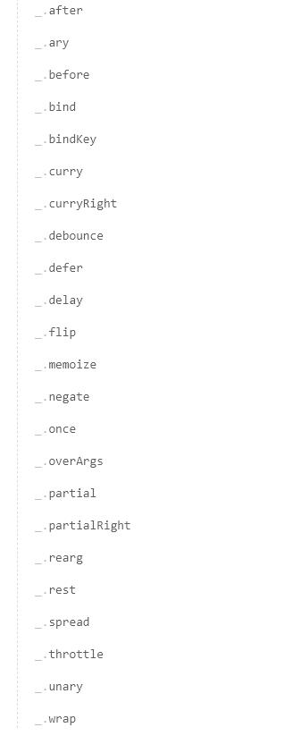 一致性、模块化、高性能的JavaScript实用工具库