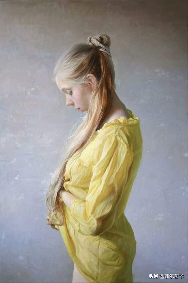 俄罗斯艺术家最美人体油画，性感逼真，宛如高清照片