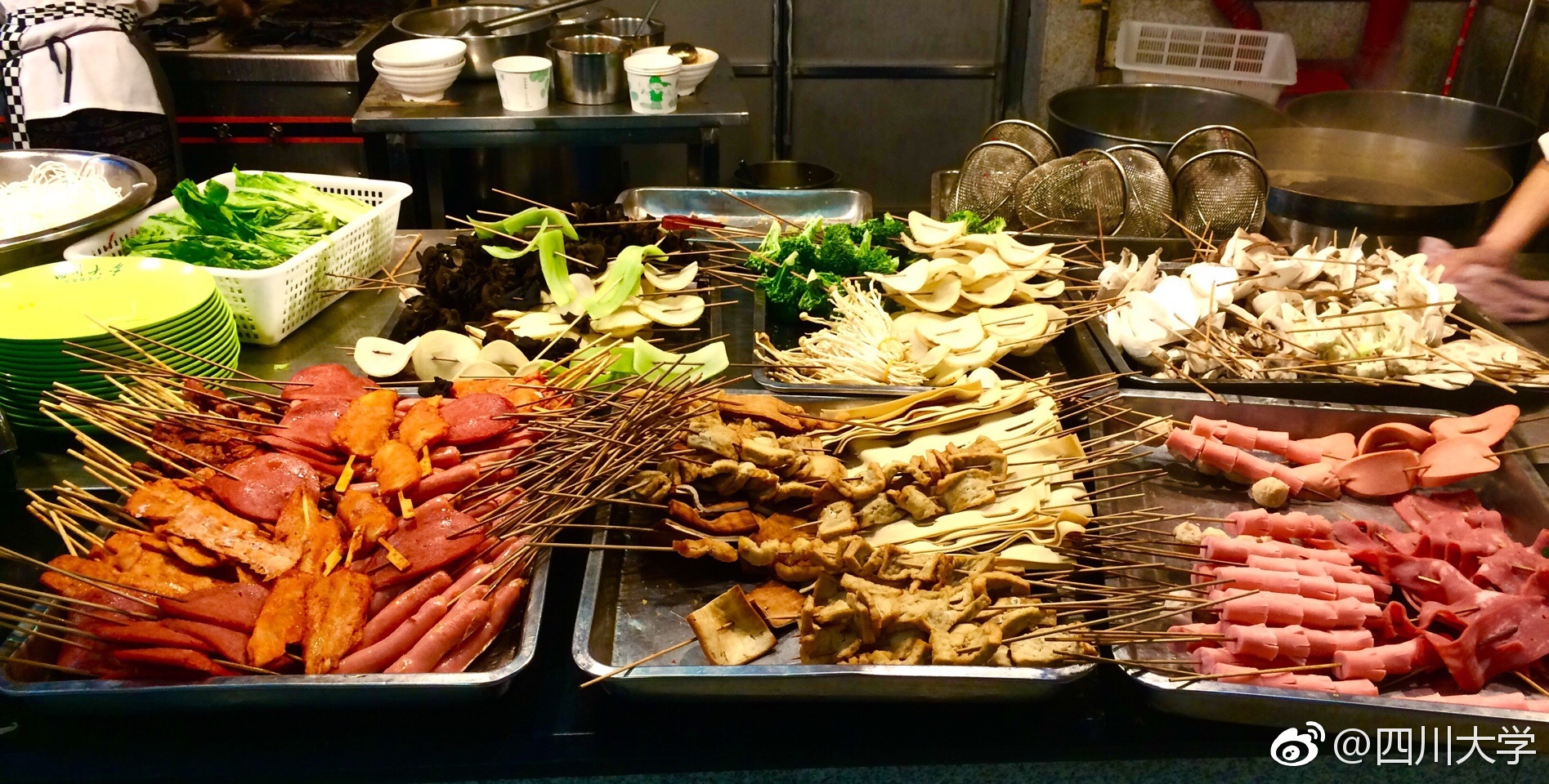 四川的大学食堂伙食,四川大学的饭菜好不好吃