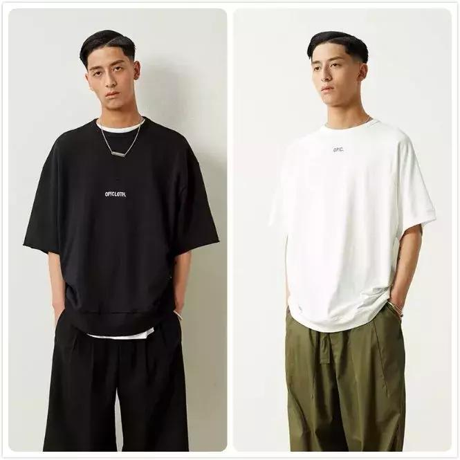 男士t恤穿大的好看吗,男士t恤怎么穿出时尚感