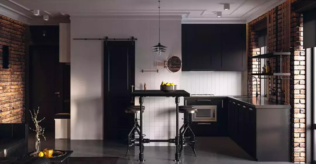 「布稀奇」裸砖墙这应用手法,除了糙汉子还有谁敢这么“裸”?