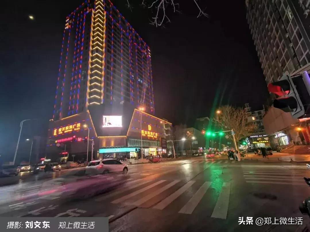 魅力小城夜景,魅力上街诗歌