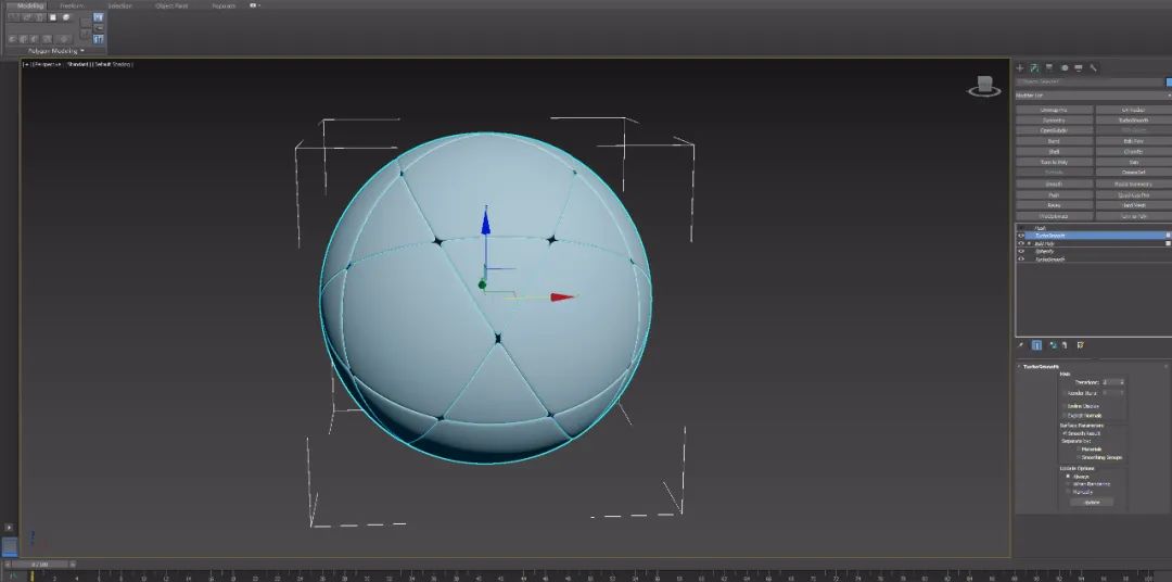 3d足球模型制作教程,3dmax足球建模