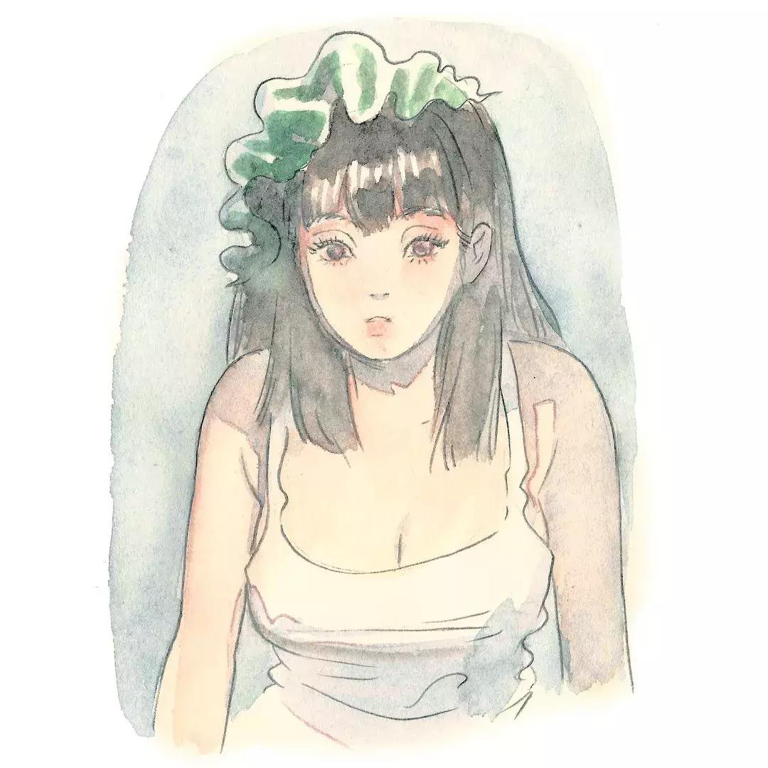 不务正业、跳钢管舞的她靠画羞羞画撩到46万粉丝,画作撩性格酷