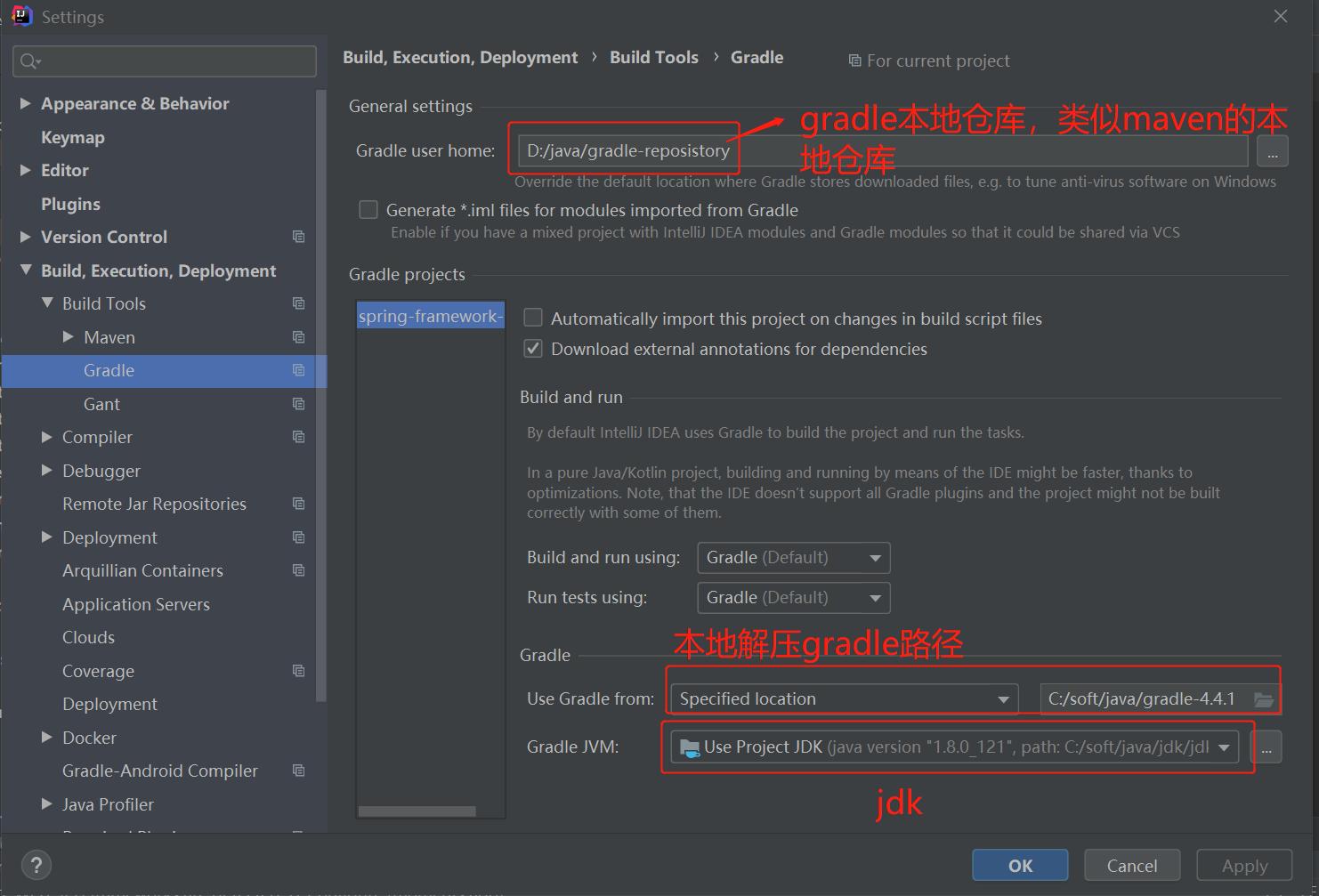 gradle鏋勫缓spring婧愮爜,gradle鎼缓java椤圭洰