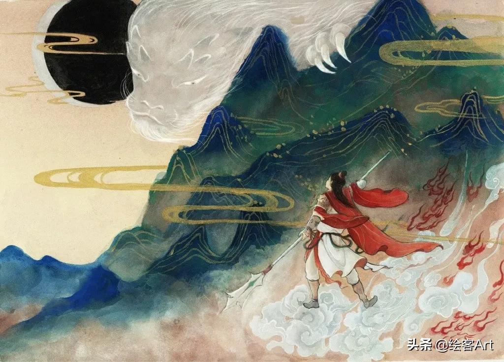 半路出家，成为最会画妖的插画师，一张插画就是别人的月薪