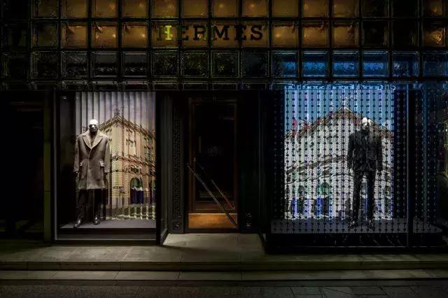 2016年成都爱马仕橱窗,爱马仕东京银座橱窗设计