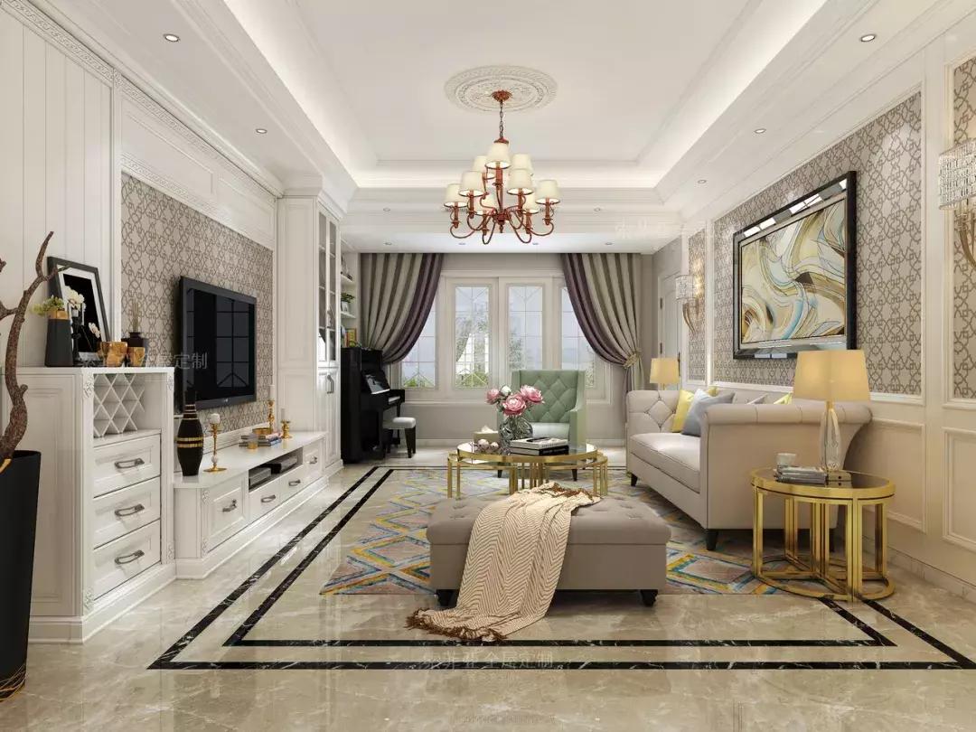 高级感满满的现代简欧风,有质感的装修风格主卧