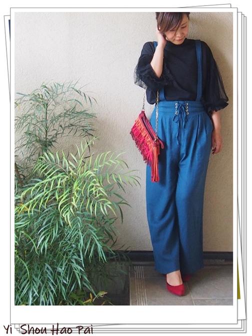 红色鞋子100种搭配,100种小红鞋