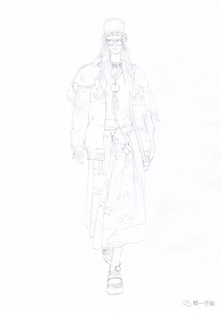 教你画衣服设计图,设计衣服手绘画简单教程整套
