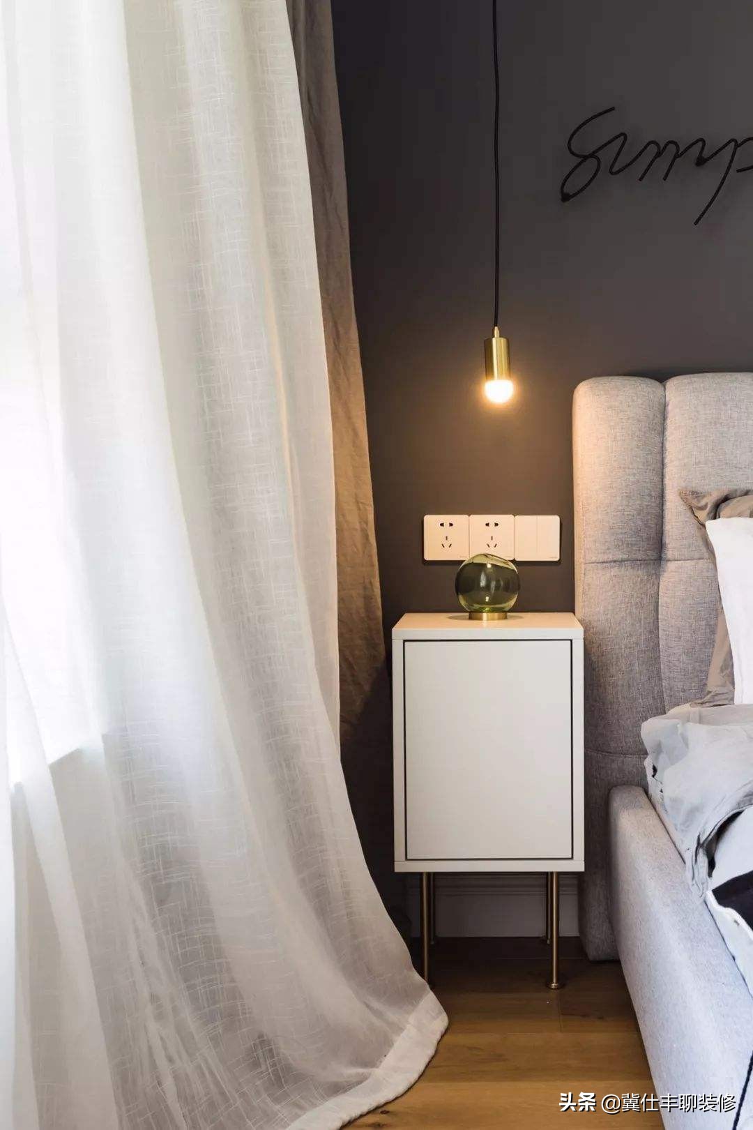 高颜值床头吊灯分享,2021最漂亮卧室床头吊灯