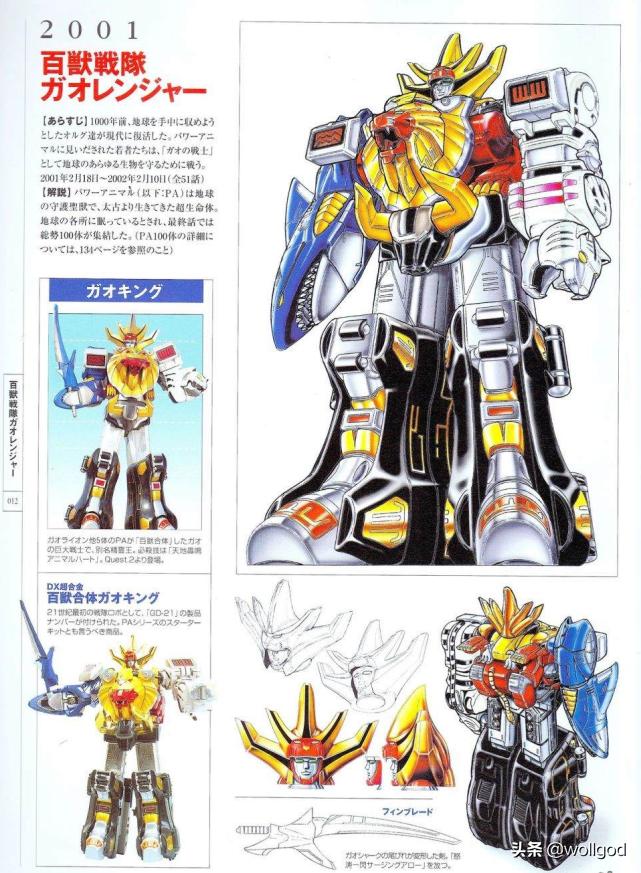 超级战队百兽系列,超级战队动物系列