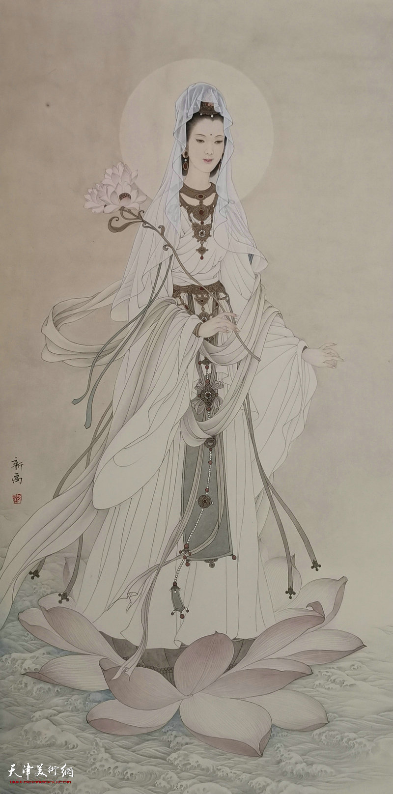 第五届中国当代工笔画大展,工笔人物画展