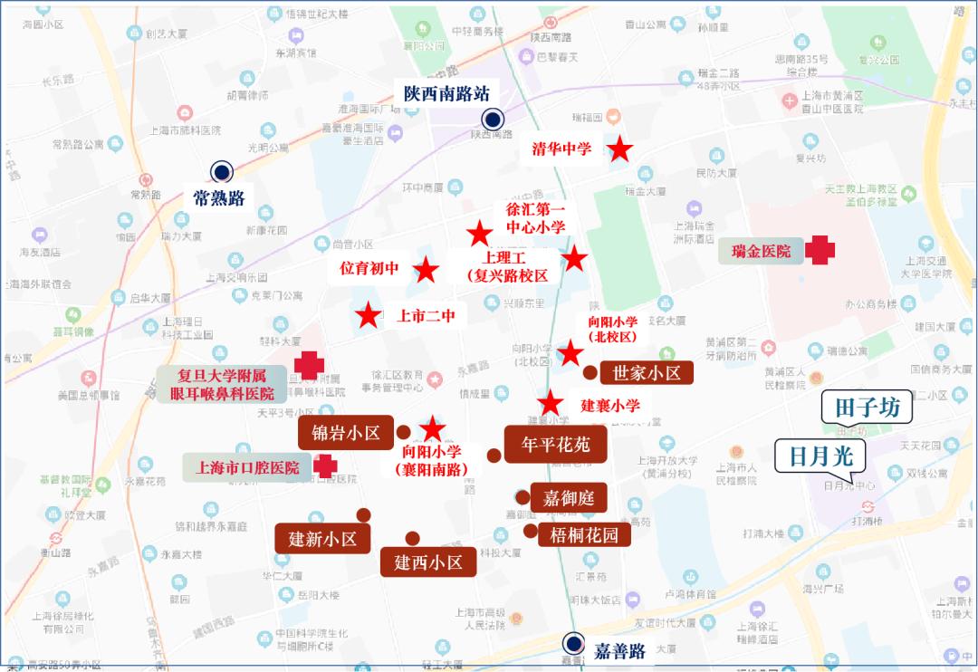 徐汇区向阳小学学区房价,上海向阳小学学区房