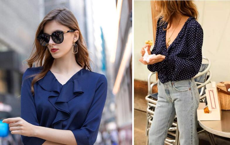 雪纺衫的挑选和搭配技巧,雪纺衫稍微有点宽怎么穿好看