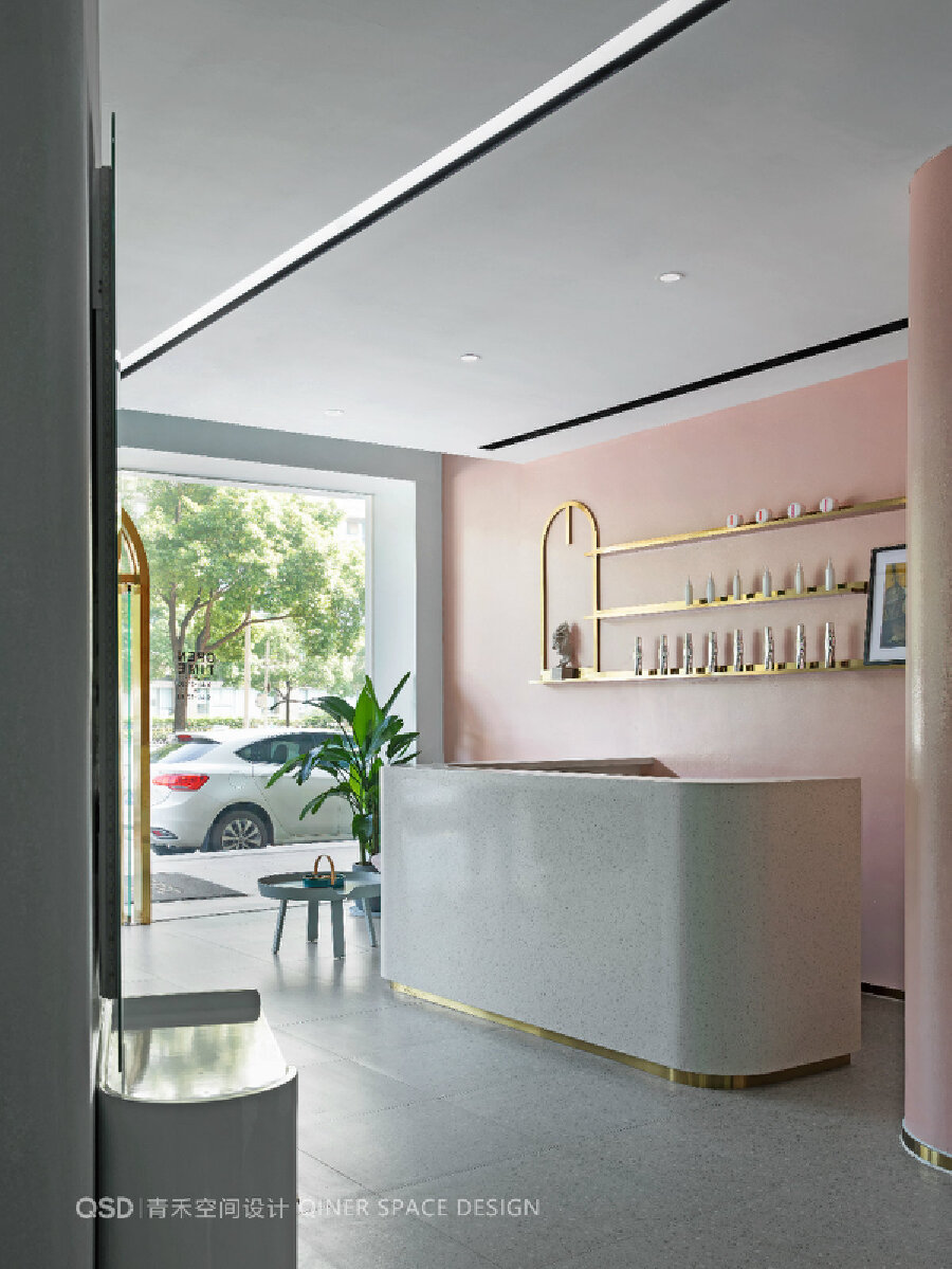 hairsalon美发店洗发水,概念hairsalon美发沙龙