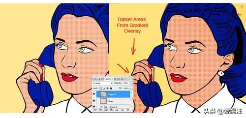 矢量描边人像插画,ps教程ps基础如何将照片转漫画