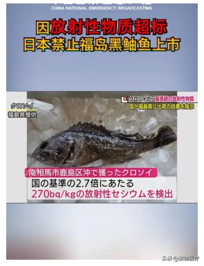 被核废水污染的鱼,中国核废水怎么处理的