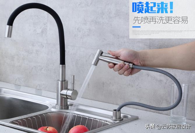 水槽抽拉龙头和普通龙头的优缺点,水槽龙头与净水器龙头