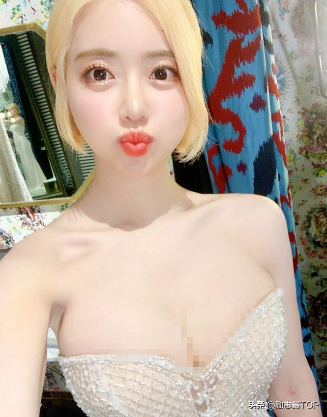 韩国DJSoda皮肤白到发光只是假象,胸和腋下都搽满美白防晒