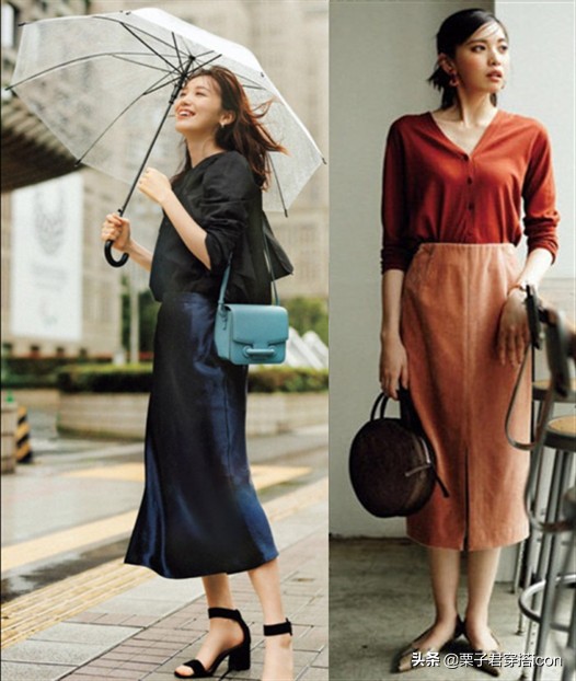 穿搭秋冬半身裙,穿搭半身裙子