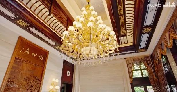 杭州红木家具别墅,杭州中式豪宅红木