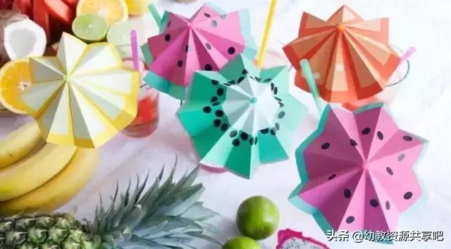 幼儿园儿童创意手工大全,幼儿园各种创意手工制作