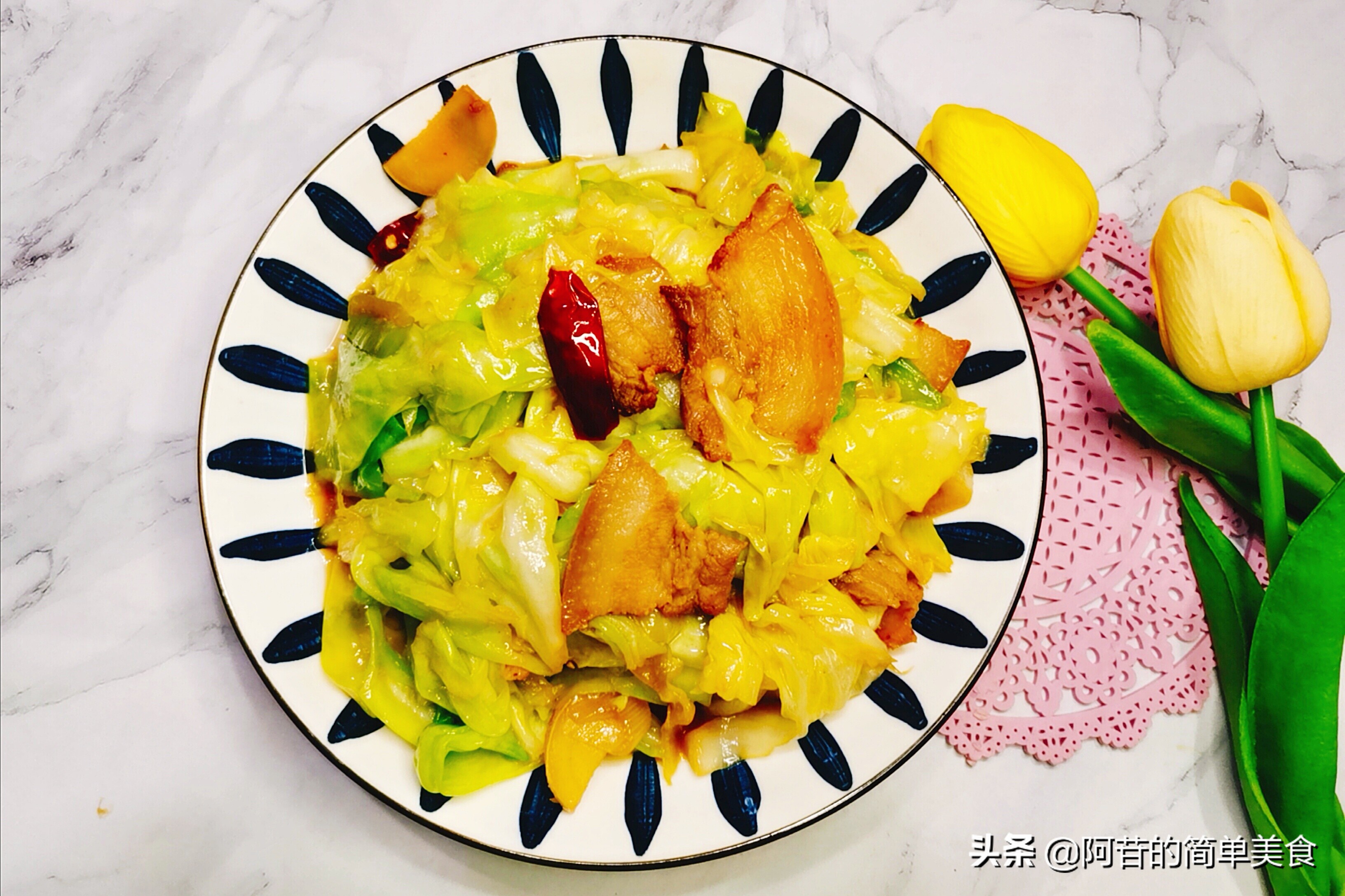 卷心菜炒五花肉的做法,卷心菜炒五花肉片做法大全