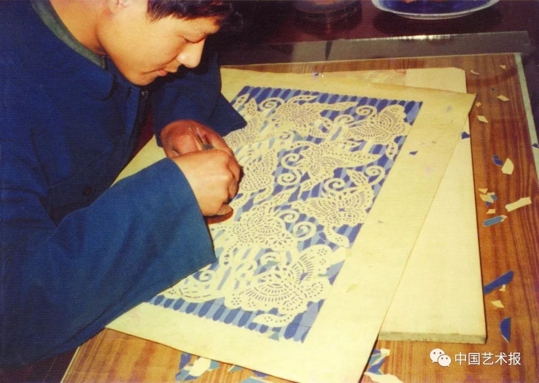 吴元新,吴元新谈蓝印花布