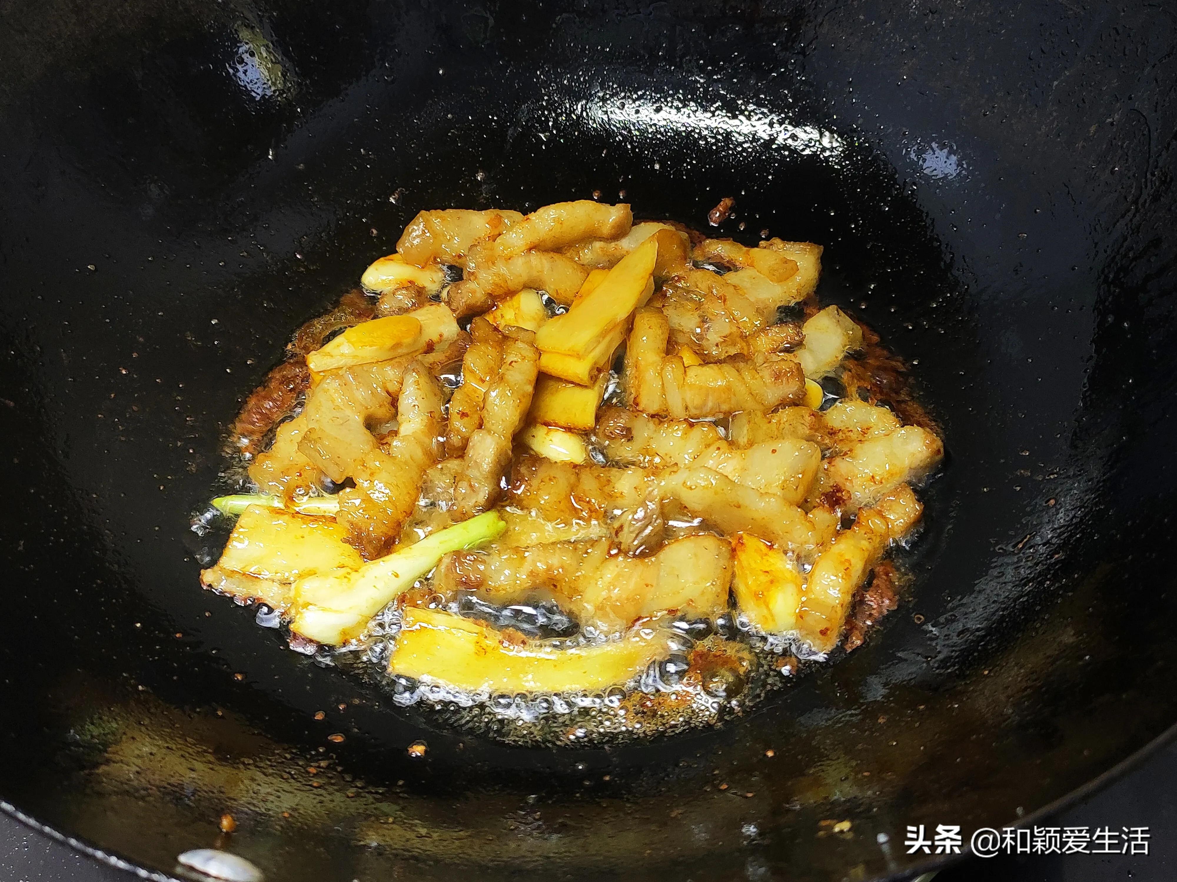 小夫妻的晚餐土豆红烧肉,湘菜家常菜莴笋炒五花肉