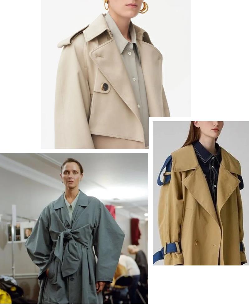 风衣10套穿搭,永不过时的风衣搭配图