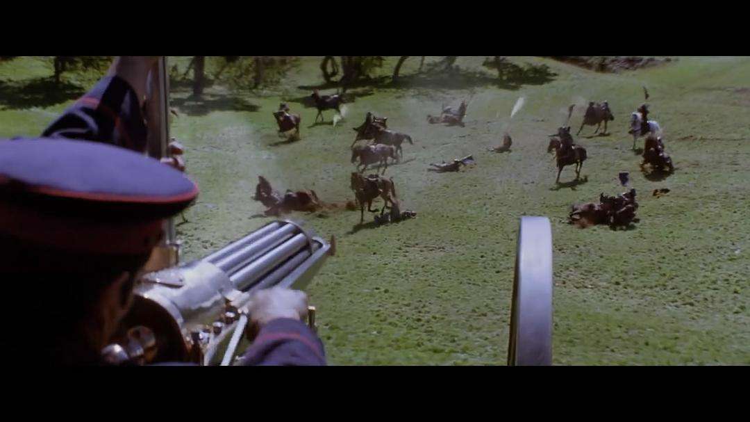 战场绞肉机加特林机枪,割草机加特林