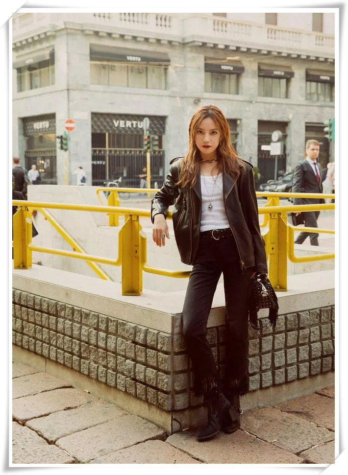 长款皮衣怎么穿出时尚感,长款皮衣怎么作为内搭衣服穿