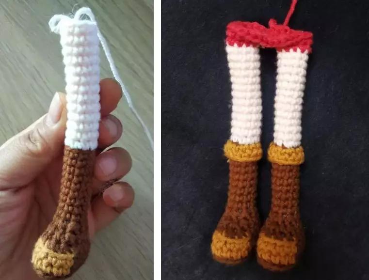 玩偶编织的入门教程超简单,超粗线编织玩偶教程