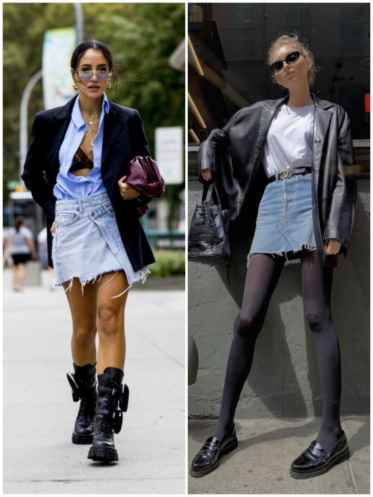 基础款牛仔短裙如何穿出新花样?这些搭配方式了解一下,超实用