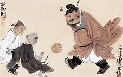 中国第一支女子足球队成立于何时,足球运动的由来