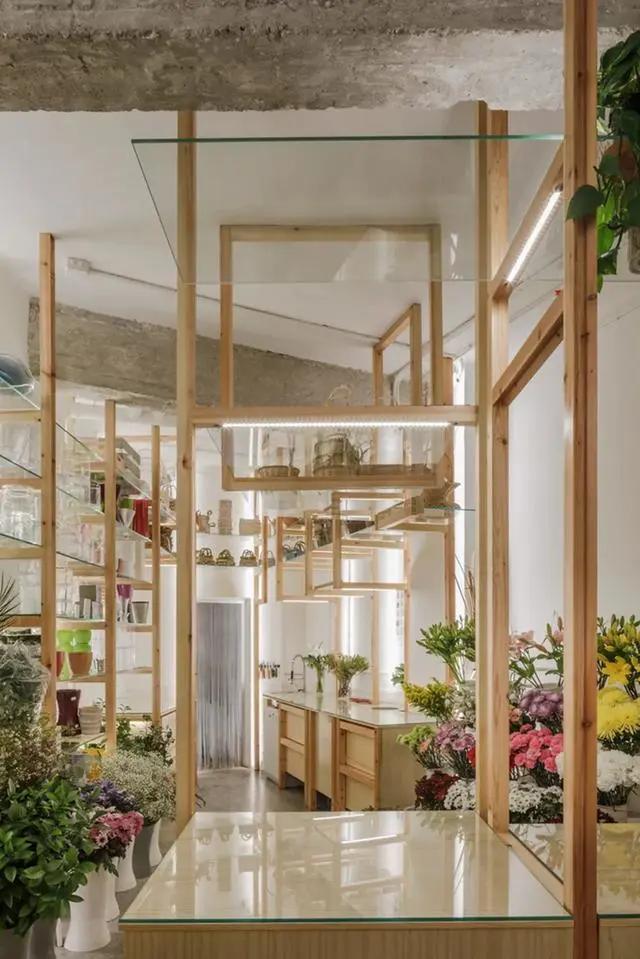 9平米花店,有4间铺面开花店怎样设计