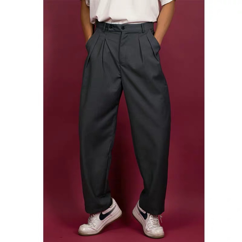 潮男穿搭蓝色牛仔短裤,潮男短裤穿搭