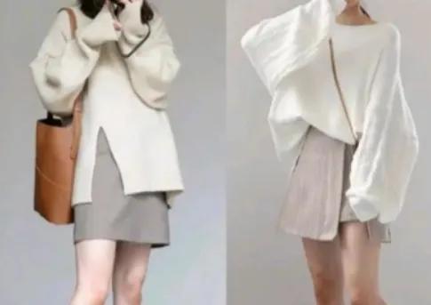 白色上衣怎么穿搭好看,白色毛毛衣服怎样穿搭