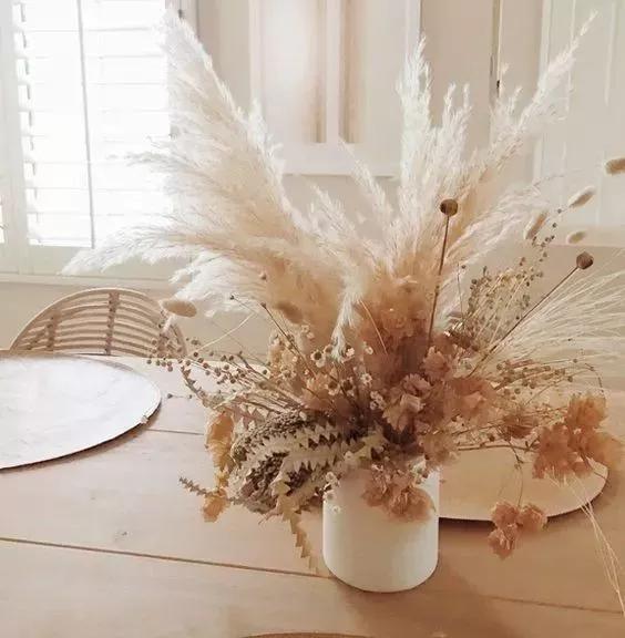 她用这种高颜值的干花装饰家里，隔壁邻居都惊叹不已