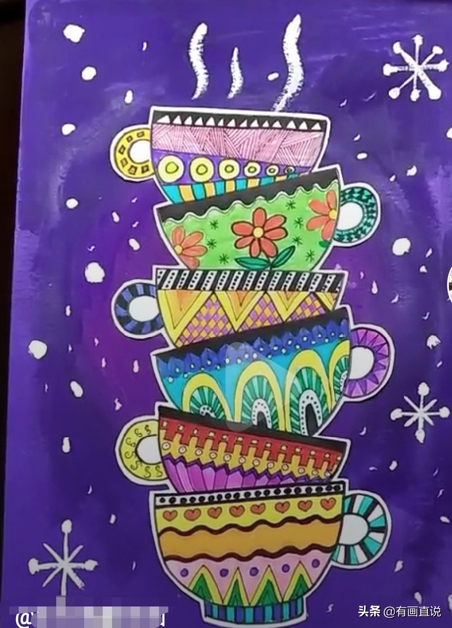 儿童创意画9-12岁,儿童创意画7-8岁创意画入门教程