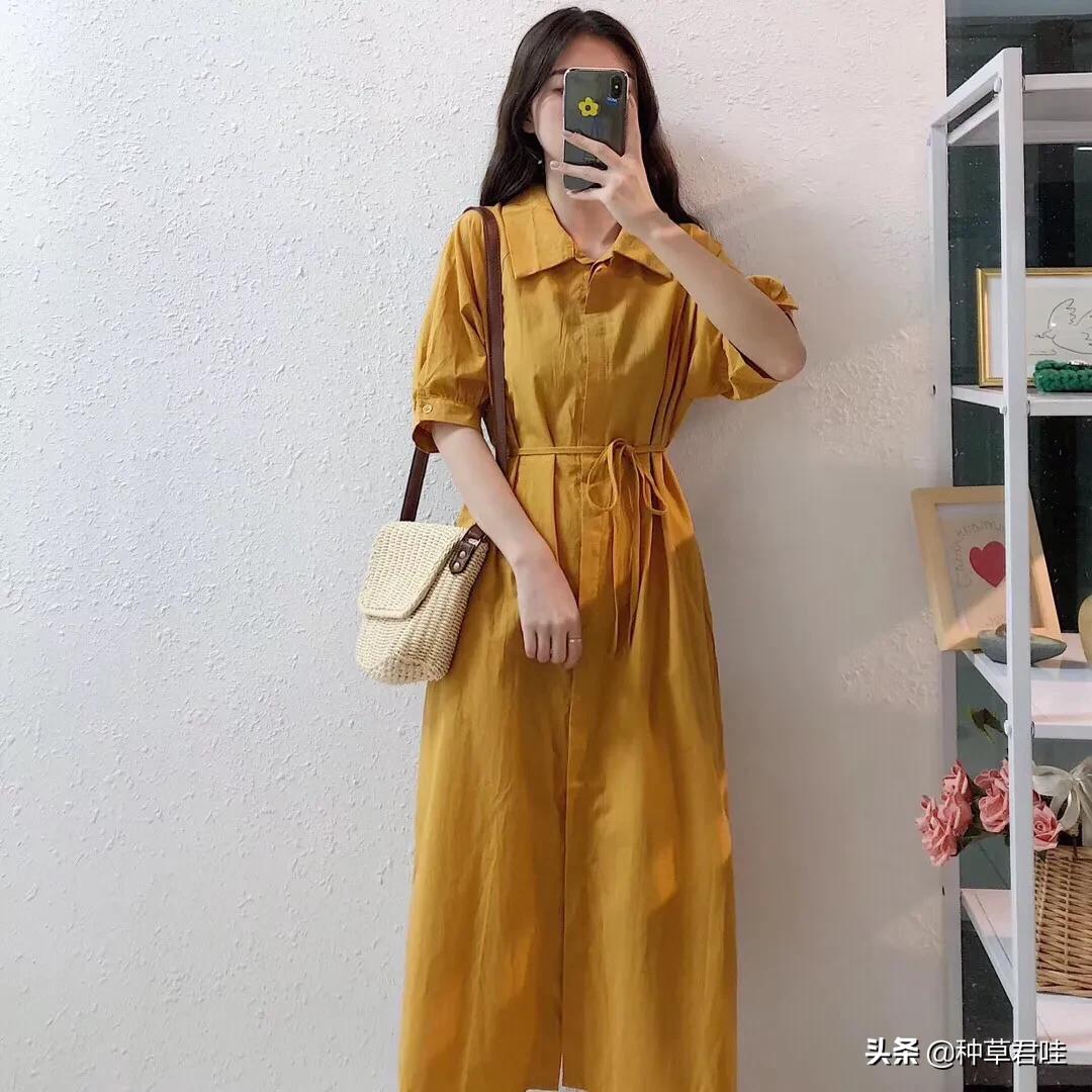 蓝色系的夏季穿搭,夏季高品质甜酷风穿搭