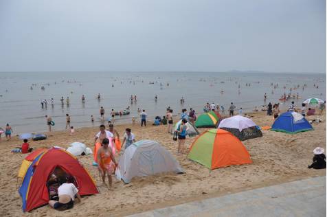 营口最美的景点,中国最美海滩营口