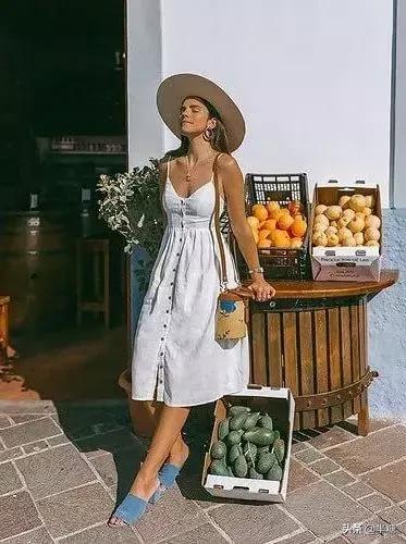 连衣裙海边度假沙滩裙超仙,超美海边度假裙