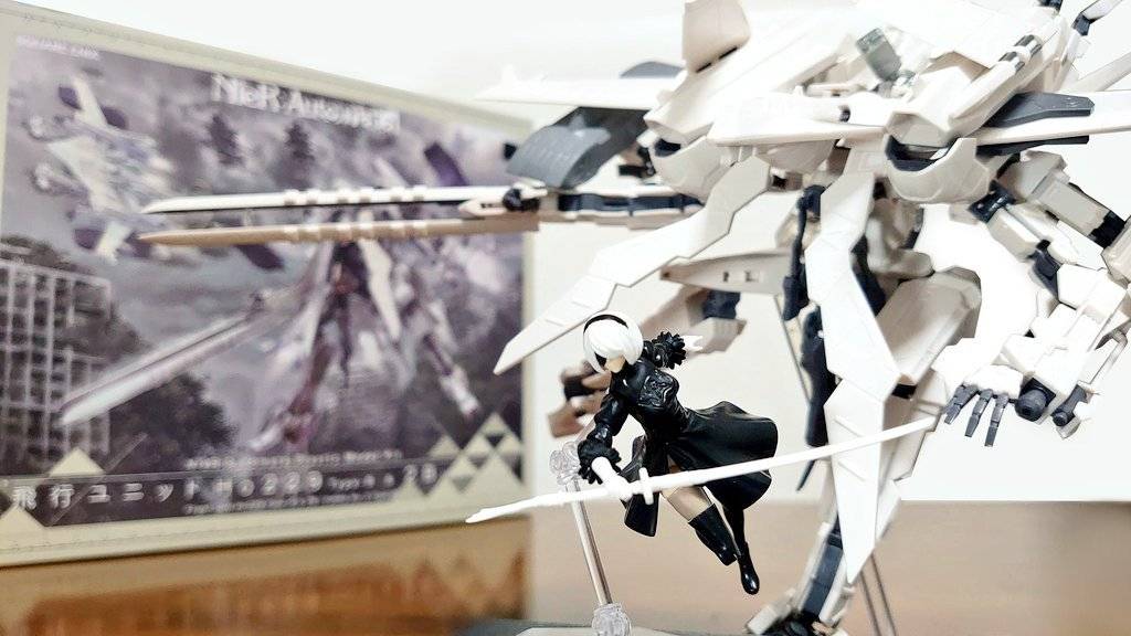 SEx寿屋尼尔机械纪元飞行装寄叶二号B型日玩素组