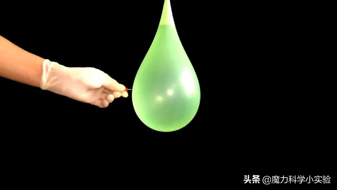 魔力气球科学实验,不会破的气球科学实验